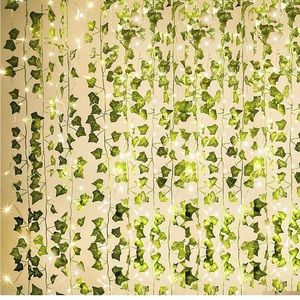 Artificial ivy wall art